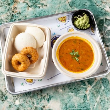 Idly + Vada Sambhar