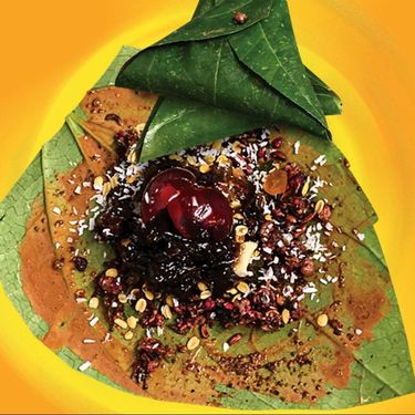 Mitha Pan — Indian vegetarian dish at Jay Bhavani, Pineville NC