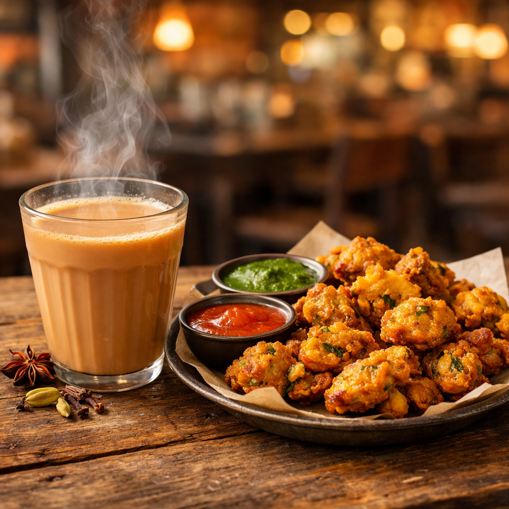 Pakora & Masala Chai: Pineville's Perfect Afternoon Ritual